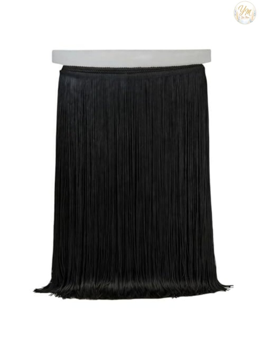 10 Yards Fringe Trim 12" Wide Tassel Sewing Polyester Fibre for DIY Decor